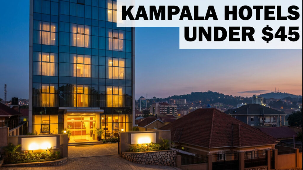AFFORDABLE hotels for travelers IN KAMPALA ($14 TO $45).