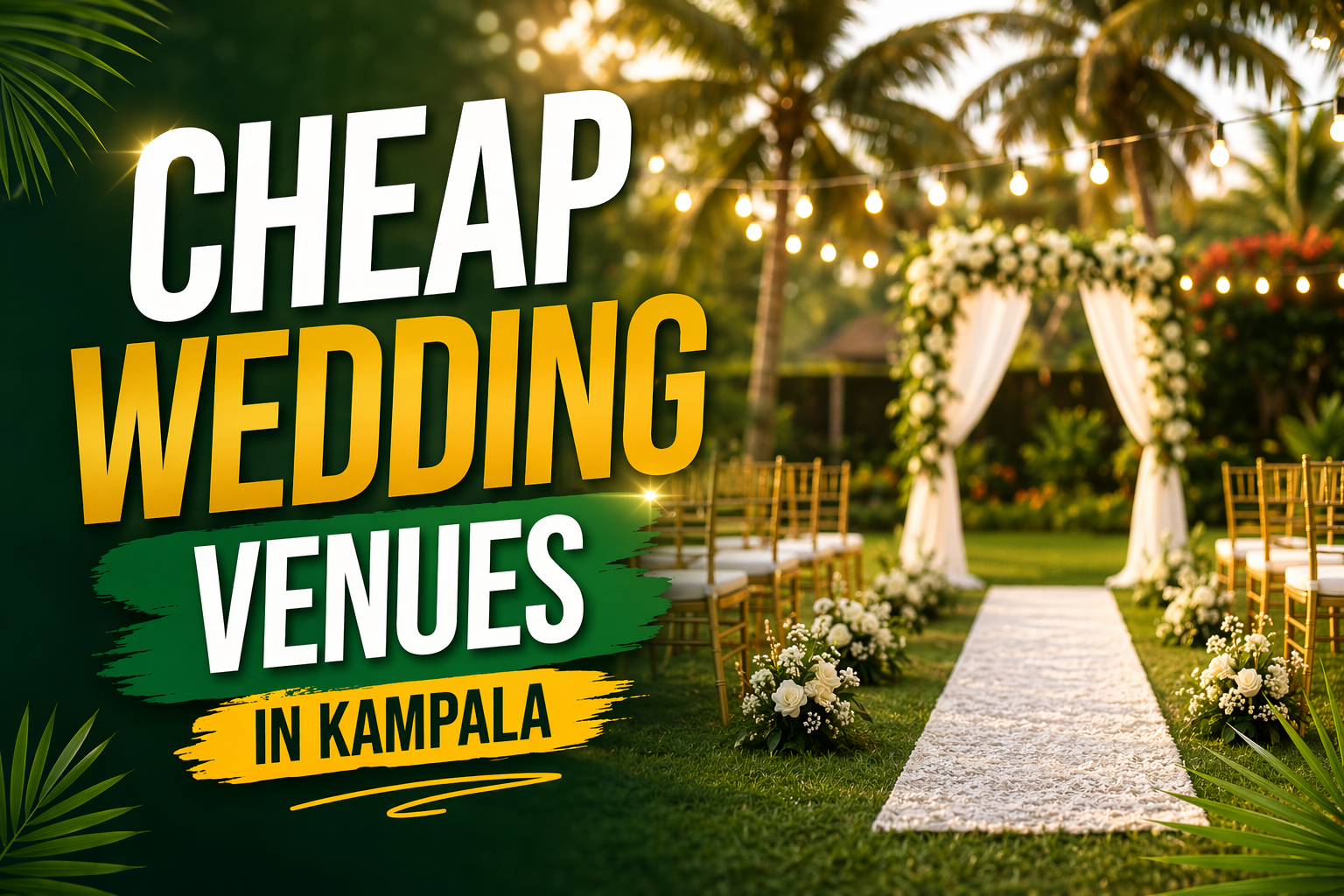 Cheap Wedding Venues in Kampala